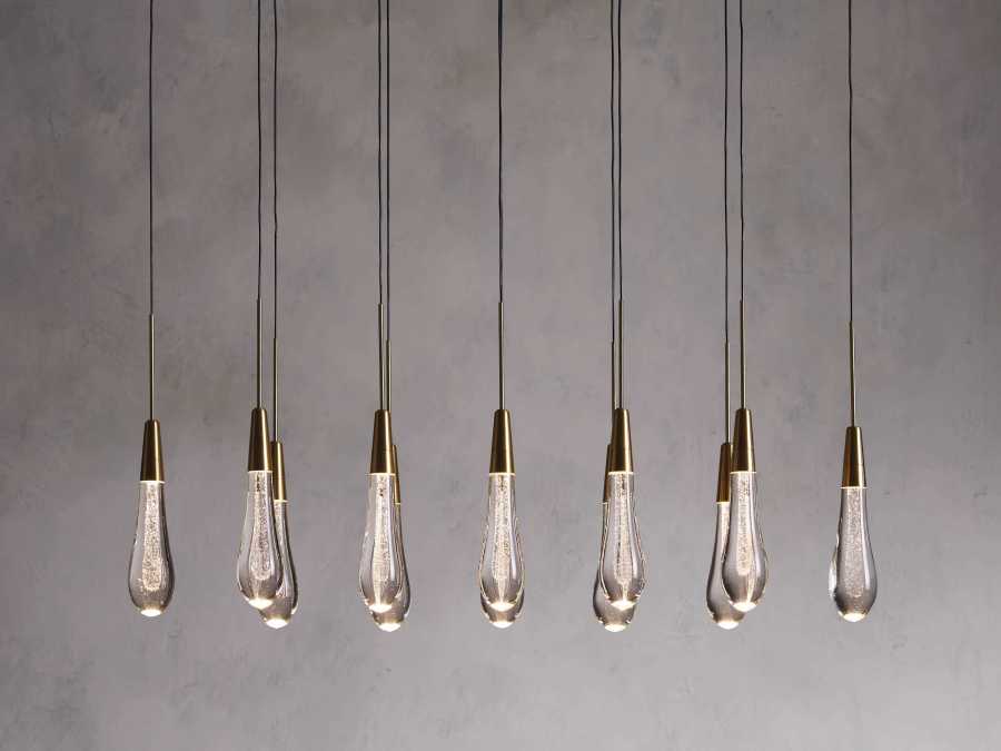 Soltairer Linear Chandelier 37'' 70''w product image