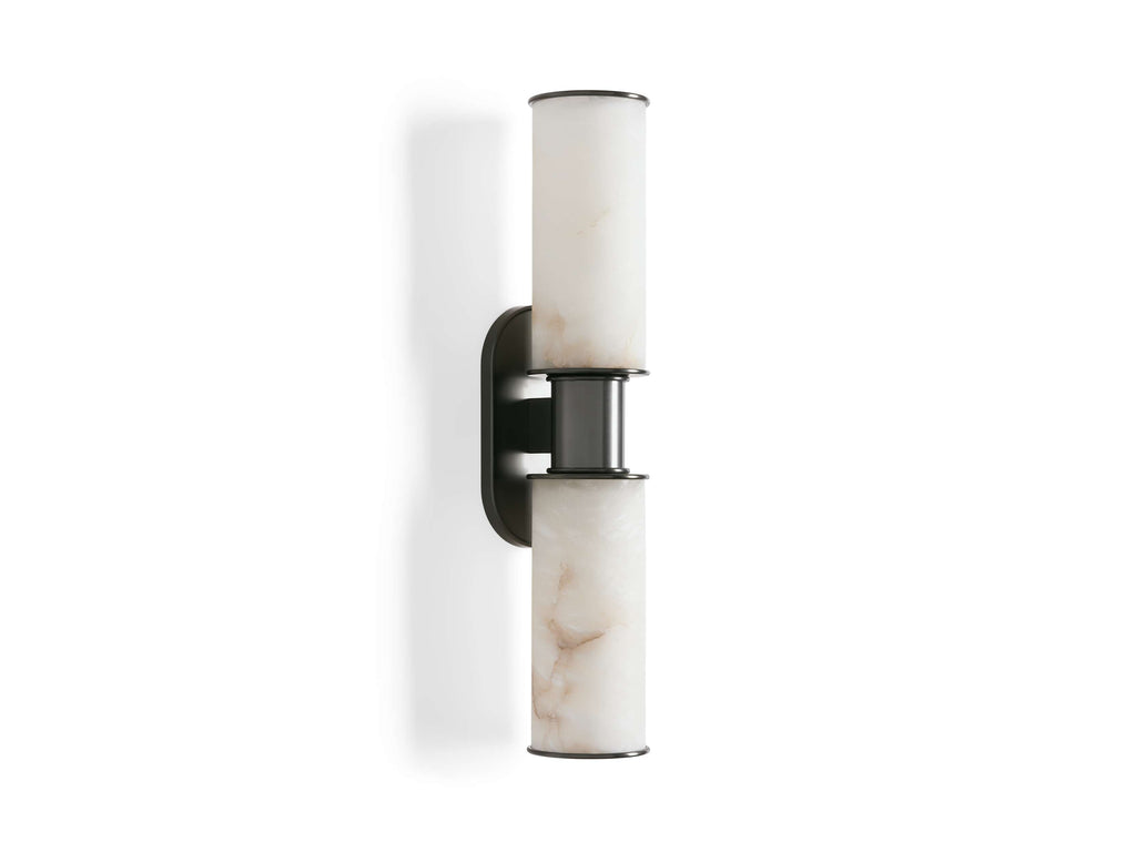Harlin 2-Light Wall Sconce in Alabaster