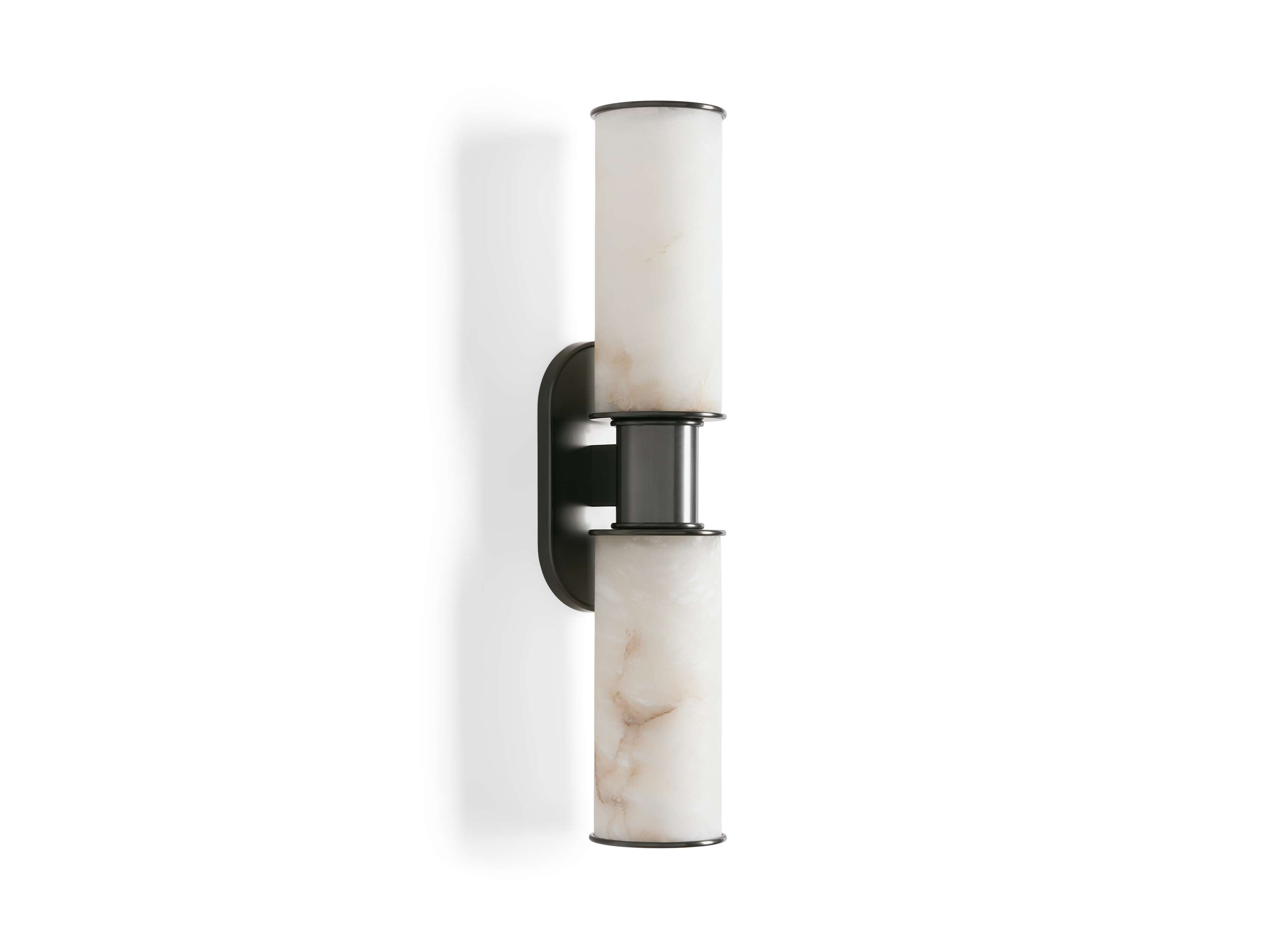 Harlin 2-Light Wall Sconce in Alabaster