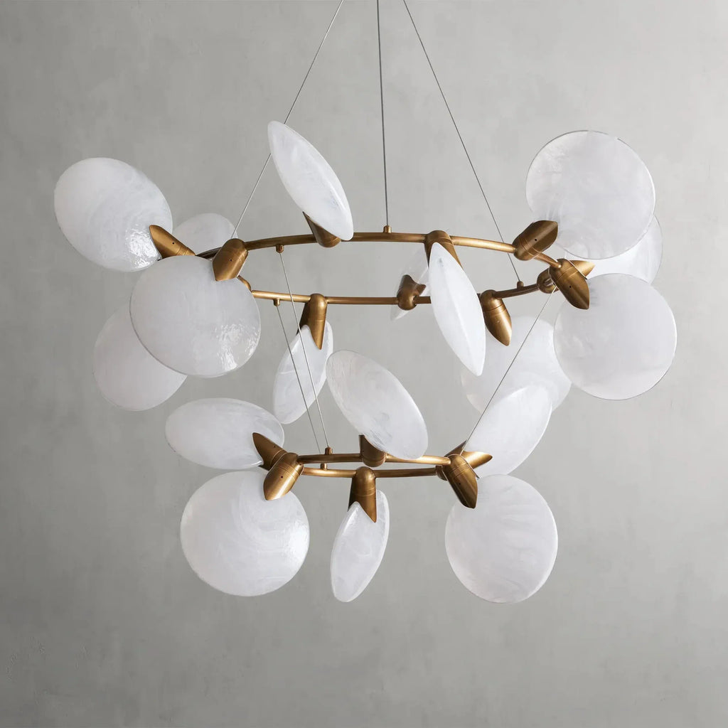 Lyla 2-Tiered Halo Chandelier additional product view
