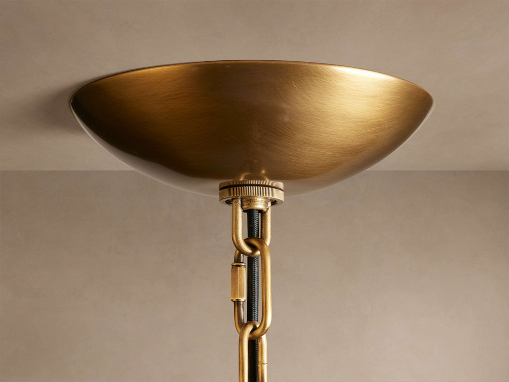 Blaire Round Glass Chandelier 32''D