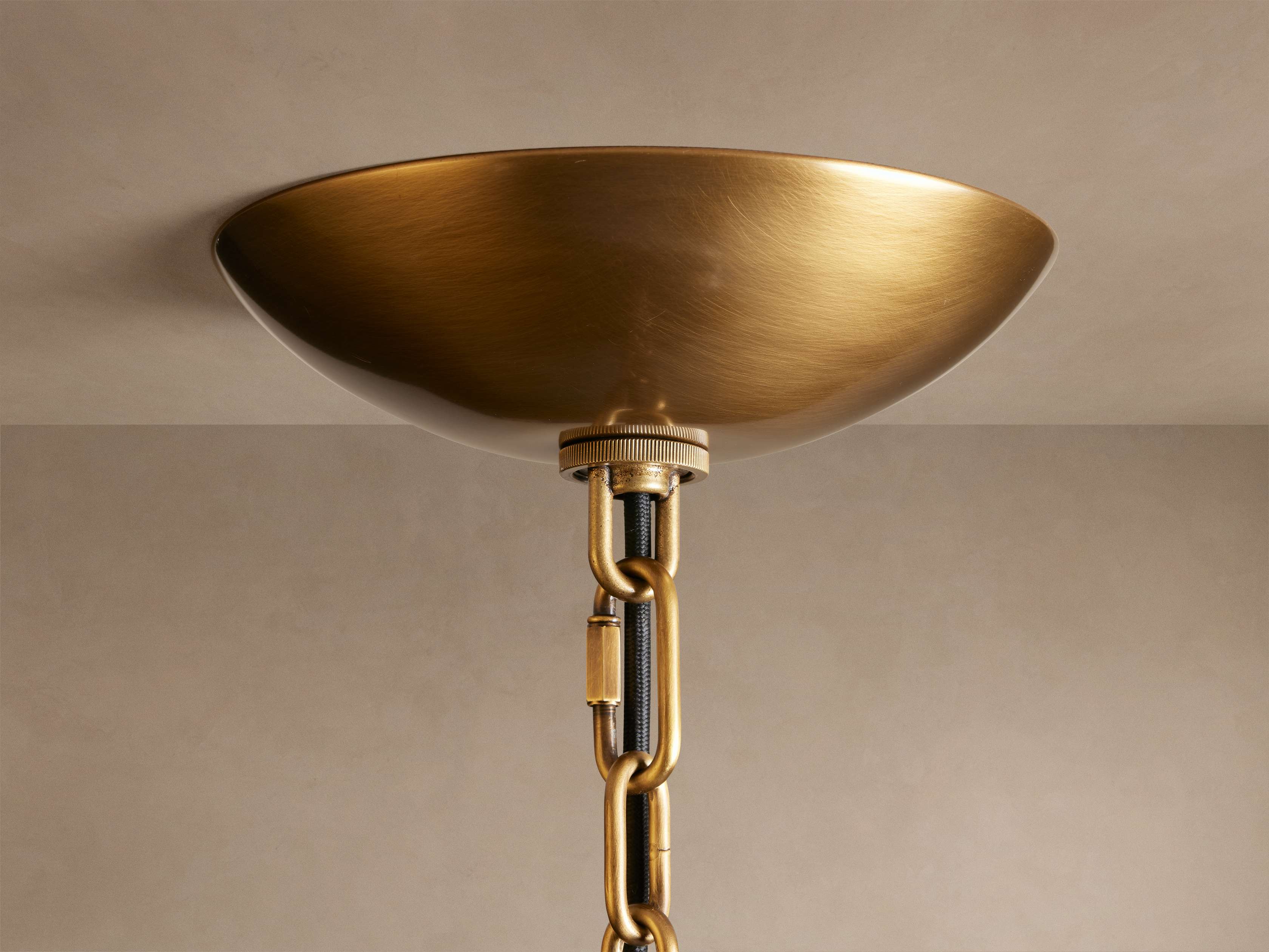 Blaire Round Glass Chandelier 32''D