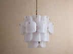 Blaire Round Glass Chandelier 32''D