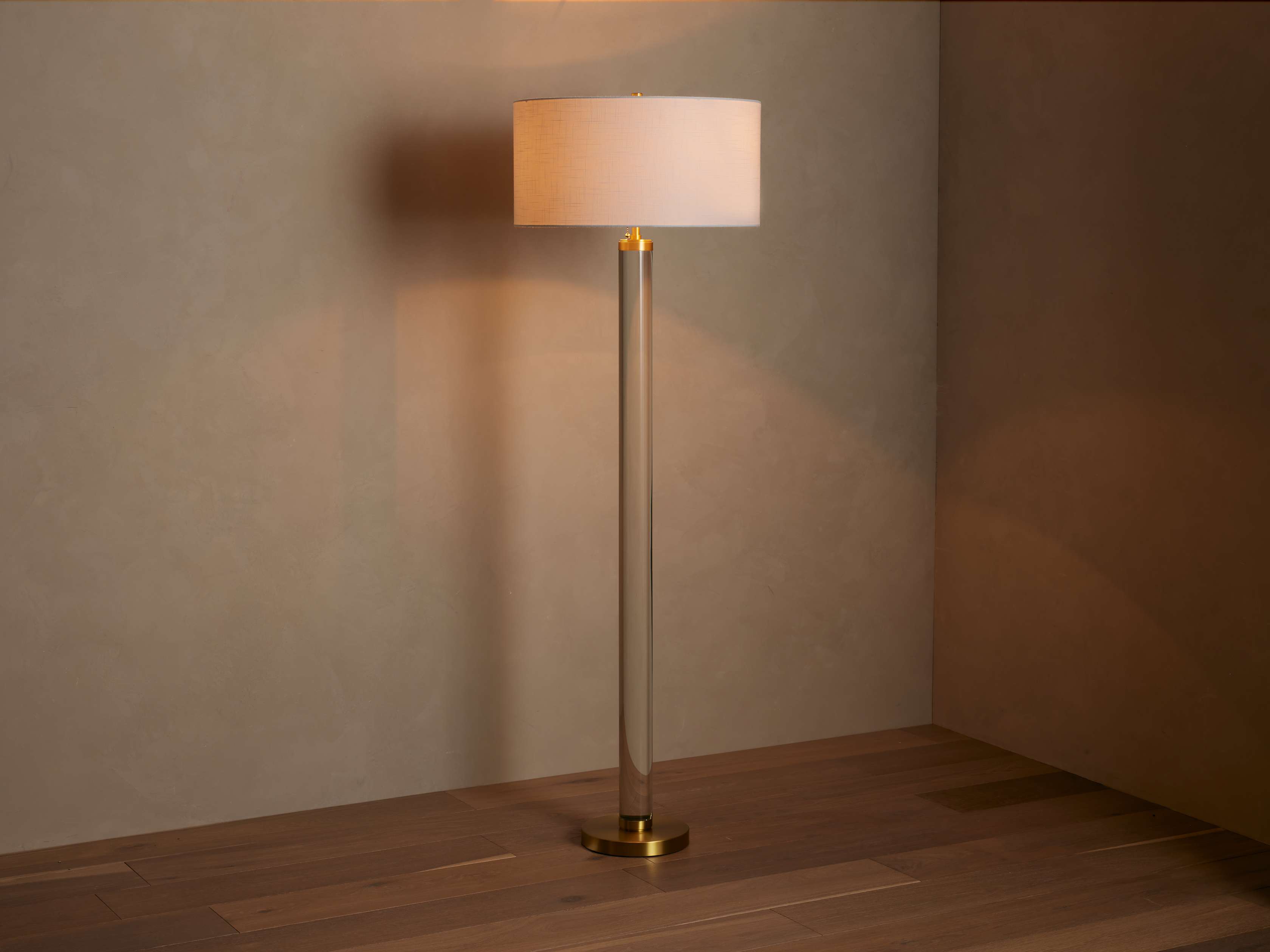 Linden Crystal Floor Lamp by Bling Lighting Studio