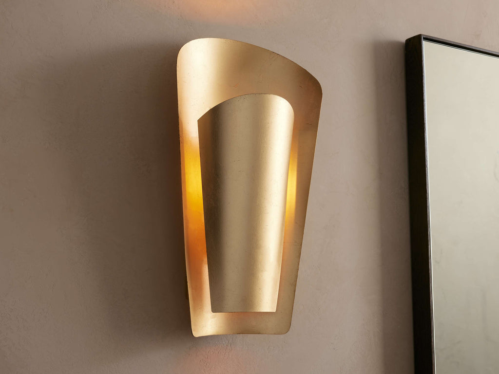 Strato Sconce material and finish detail