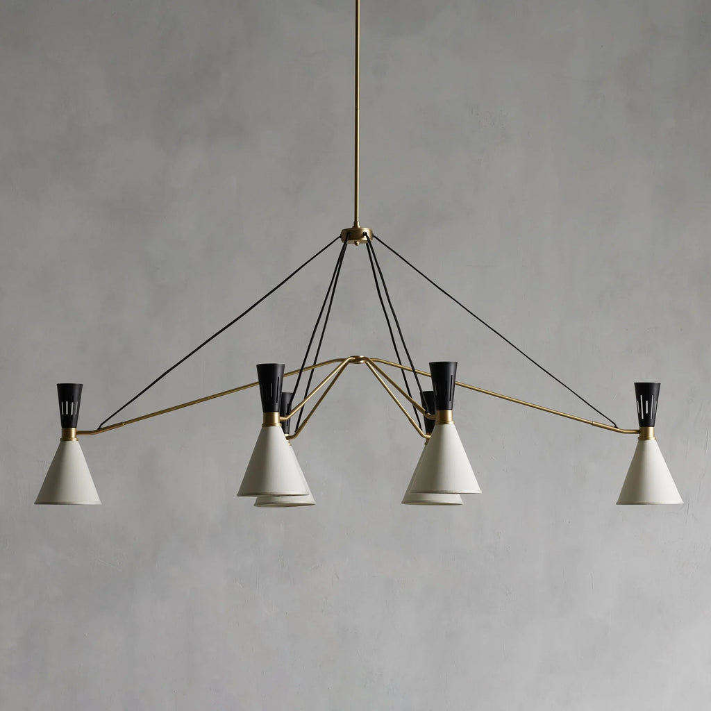 Ramsey 6-Light Linear Chandelier