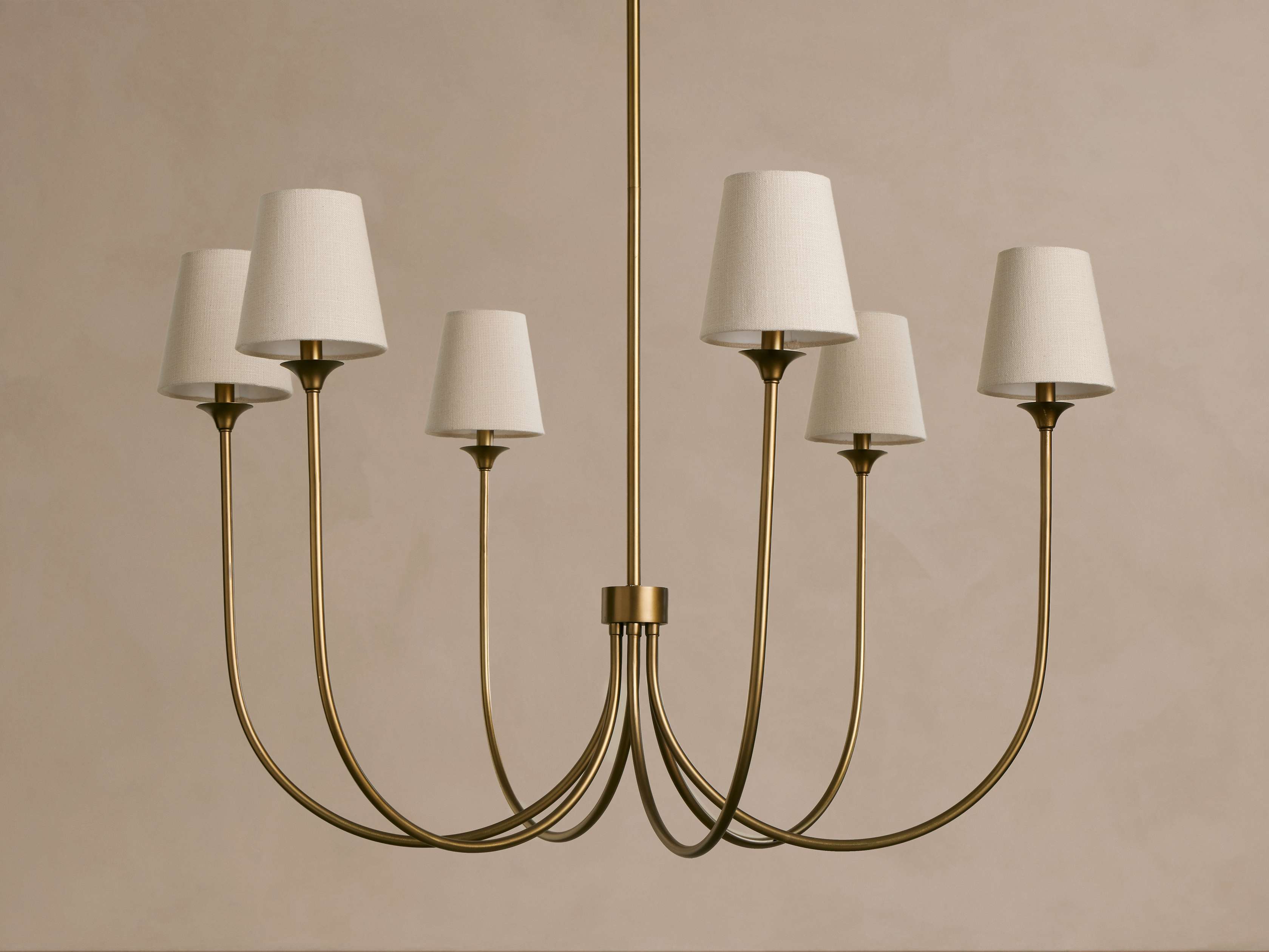 Saige Round Chandelier detail view