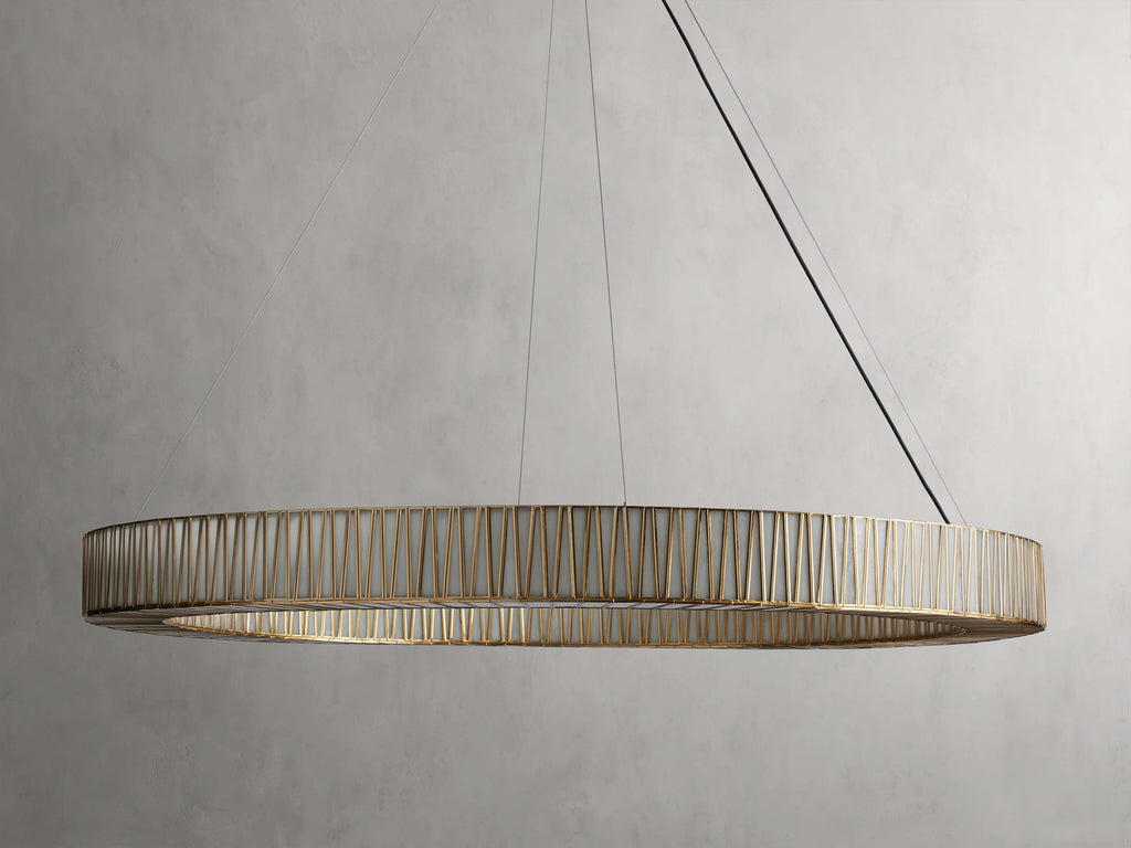 Jeunet Round Chandelier 24" 36" 42" 60''