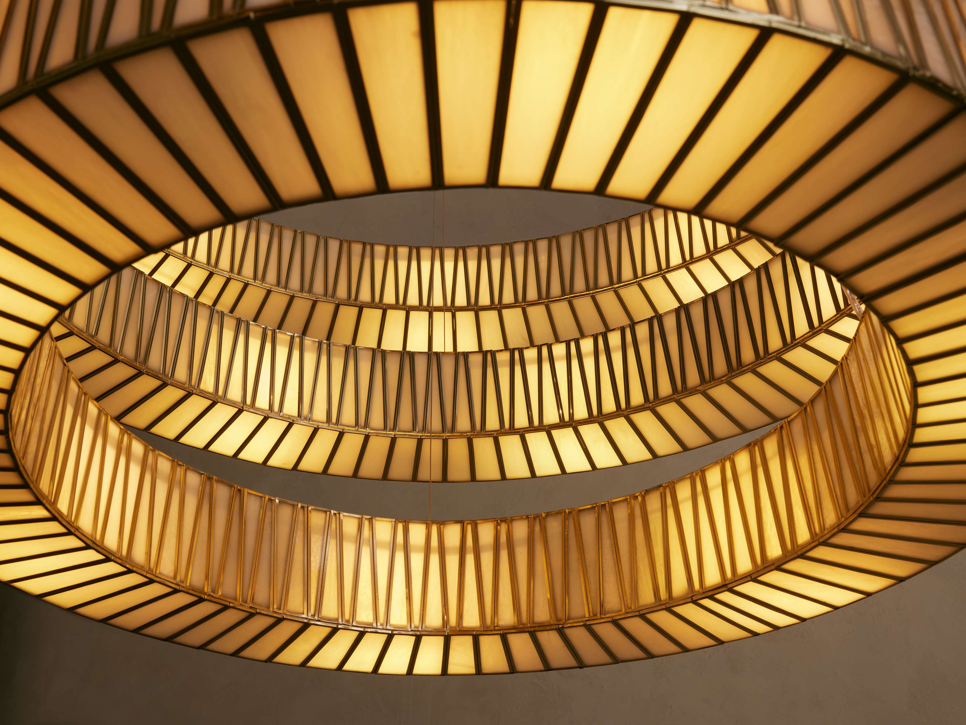 Jeunet 3-Tier Round Chandelier material and finish detail