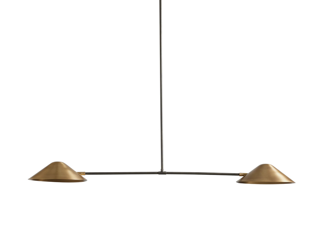 Simms 2-Light Linear Chandelier