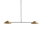 Simms 2-Light Linear Chandelier
