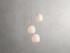 Arica Alabaster Round Chandelier