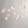 Arica Alabaster Rectangular Chandelier