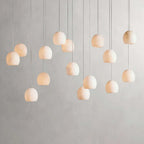 Arica Alabaster Rectangular Chandelier