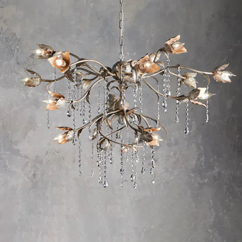 Viticcio Round Chandelier by Bling Lighting Studio