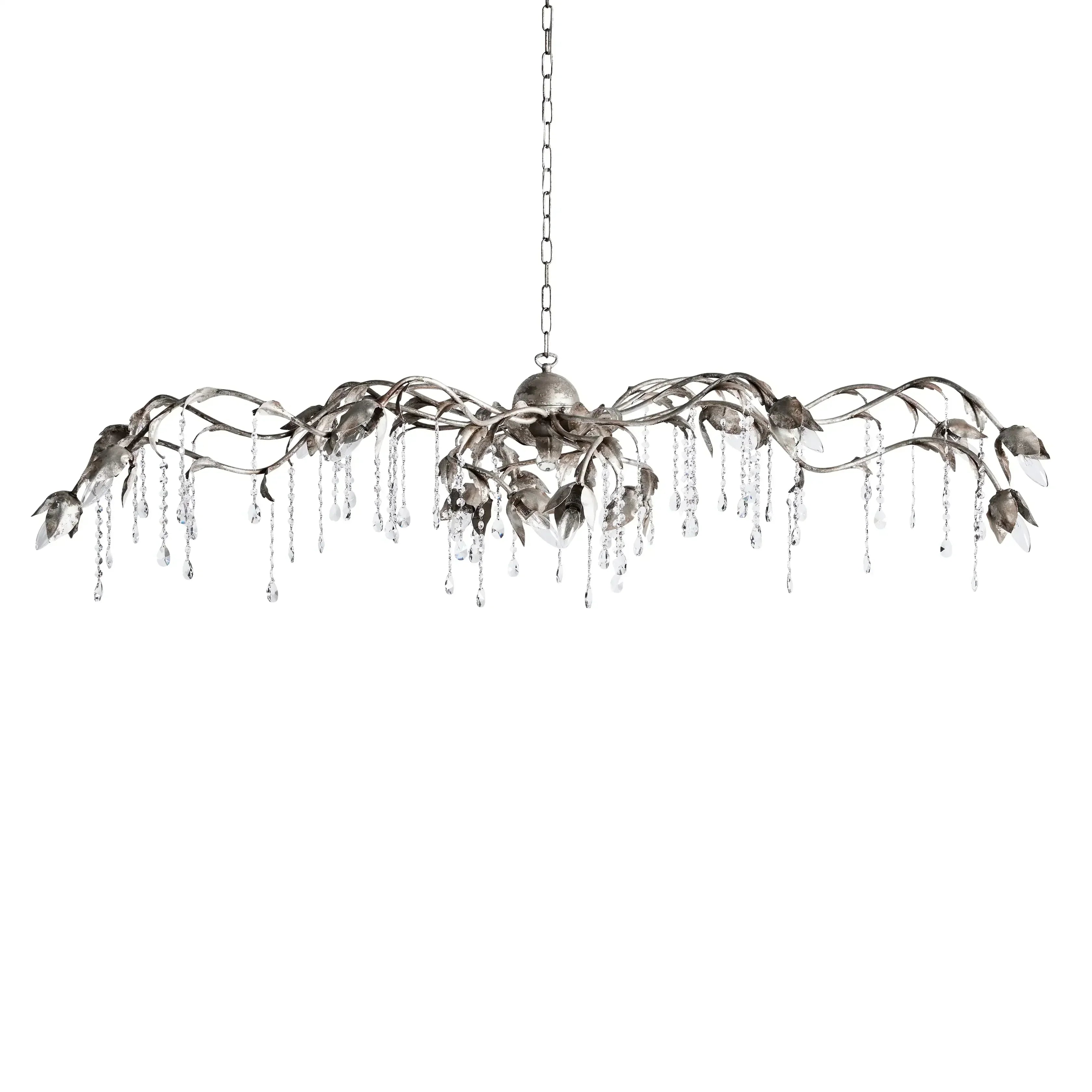 Viticcio Rectangular Chandelier in Silver product image