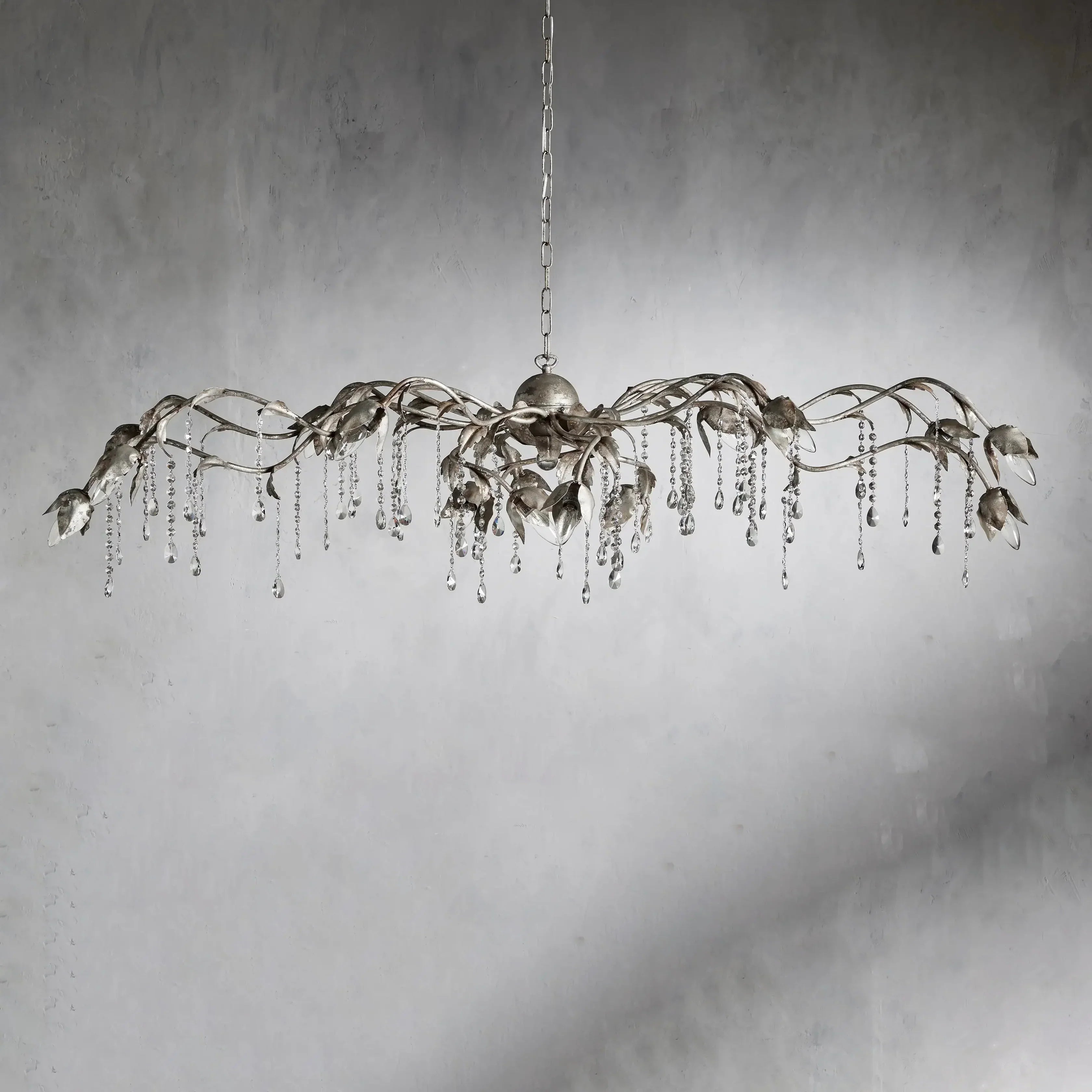 Viticcio Rectangular Chandelier in Silver product image