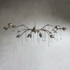 Viticcio Rectangular Chandelier in Silver product image