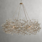 Fiore Crown Chandelier 32"