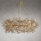 Fiore Crown Chandelier 32"
