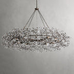 Fiore Crown Chandelier 32"