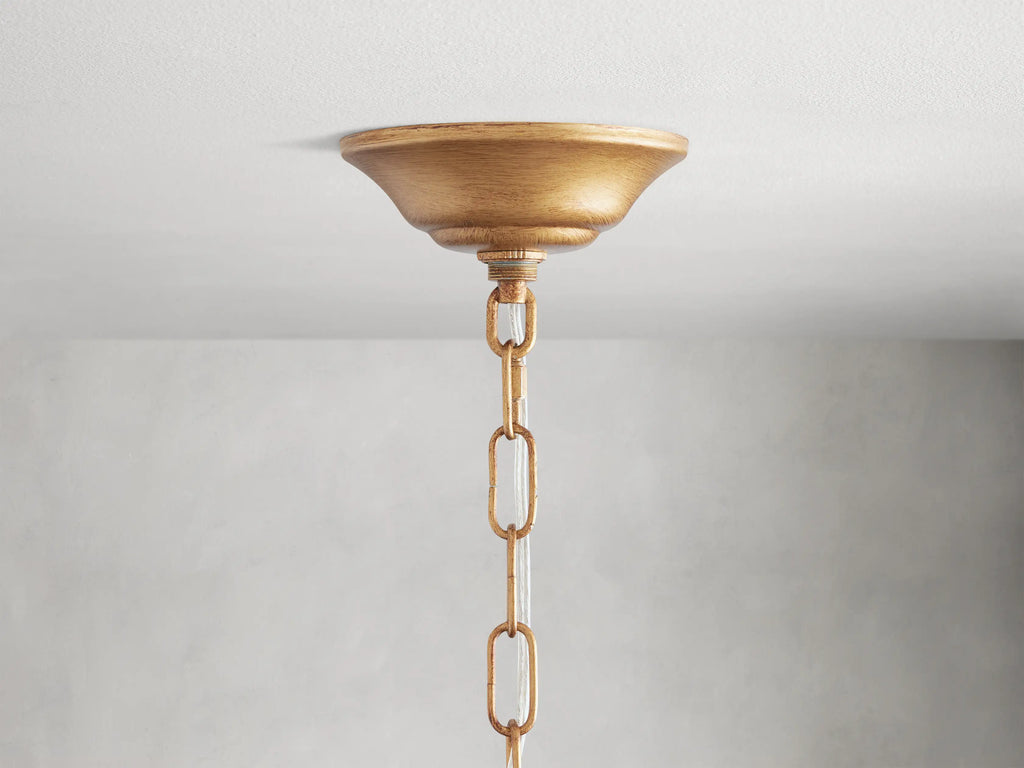 Fiore Crown Chandelier 39"