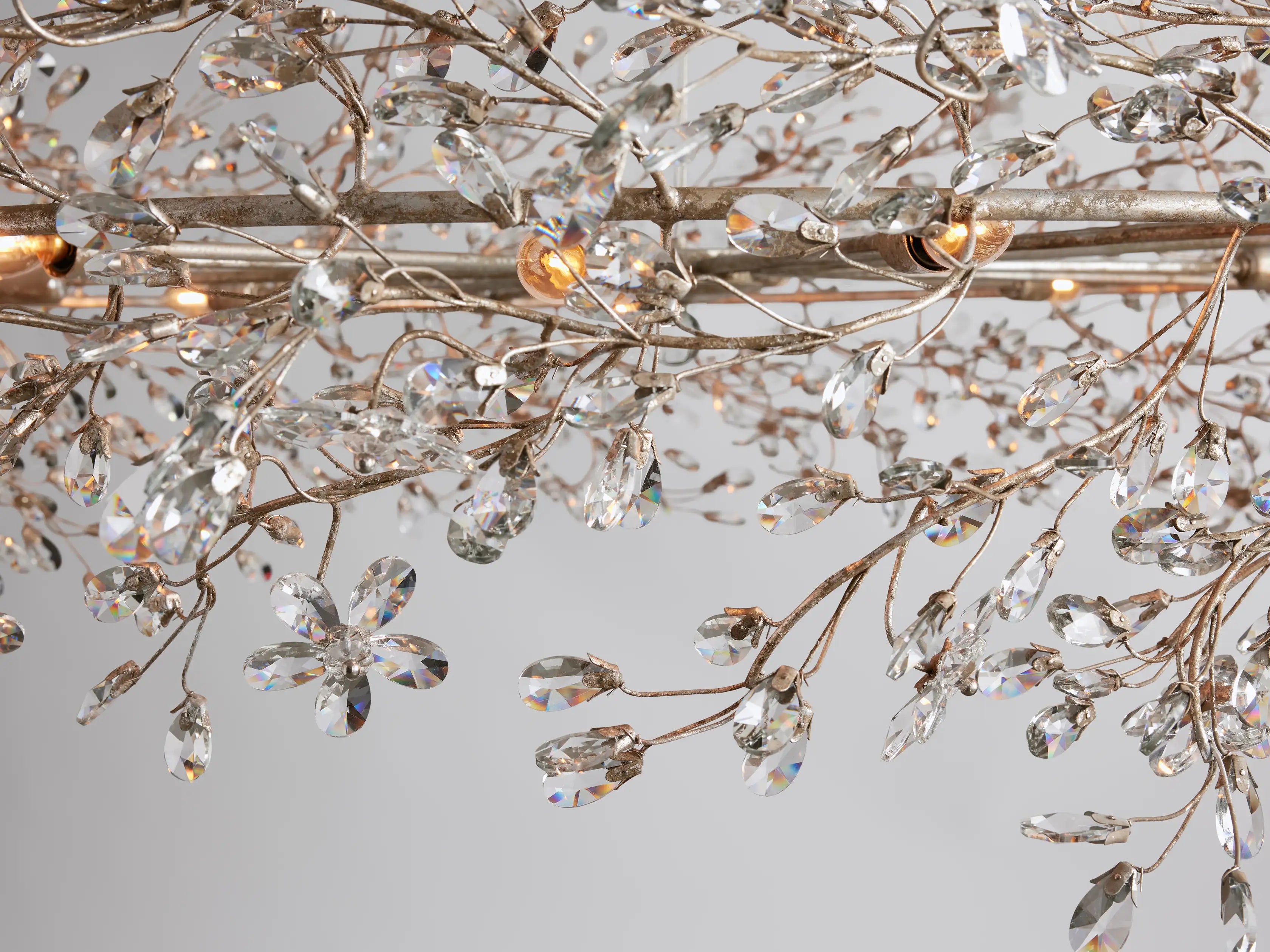 Fiore Crown Chandelier 32"
