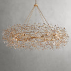 Fiore Crown Chandelier 39"