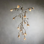 Viticcio Cascade Chandelier material and finish detail