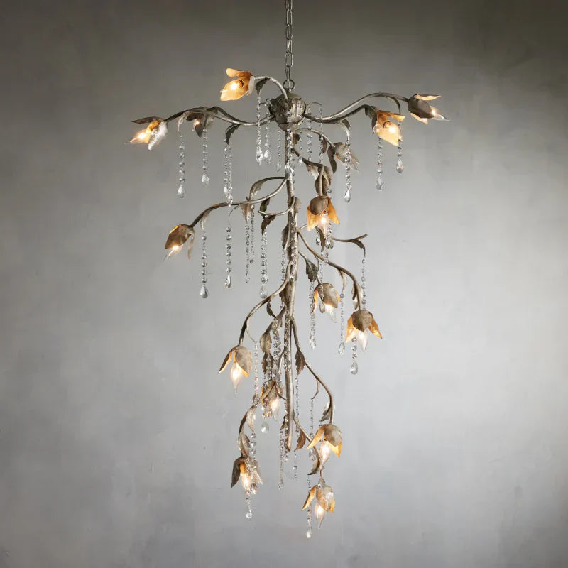 Viticcio Cascade Chandelier material and finish detail