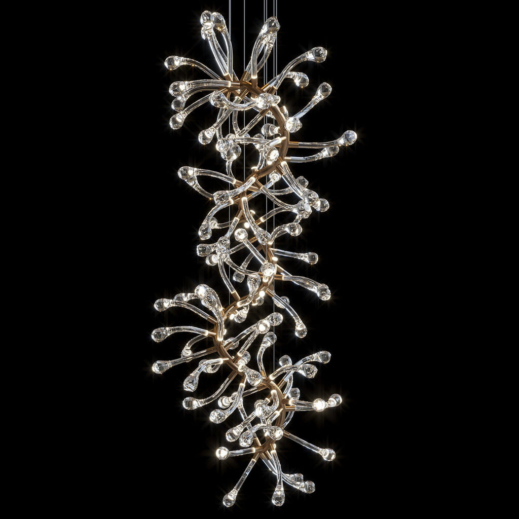 Crystal Tendril Vine Chandelier