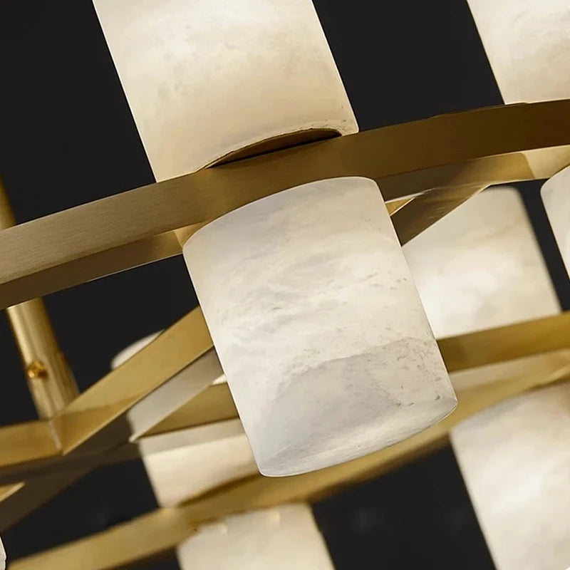 Lunara Linear Alabaster Chandelier product image