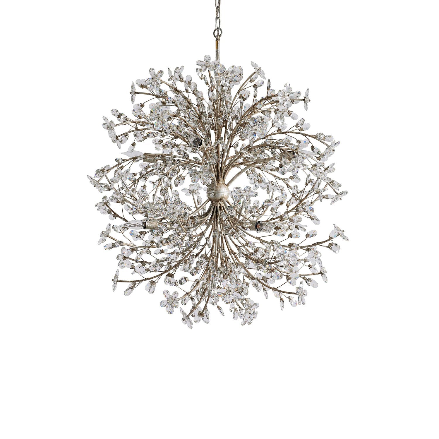 Fiore 8-Light Round Chandelier by Bling Lighting Studio