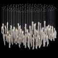 Crystal Spire Bar Chandelier