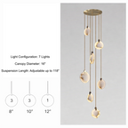 Moonshade Alabaster Disc Chandelier product image