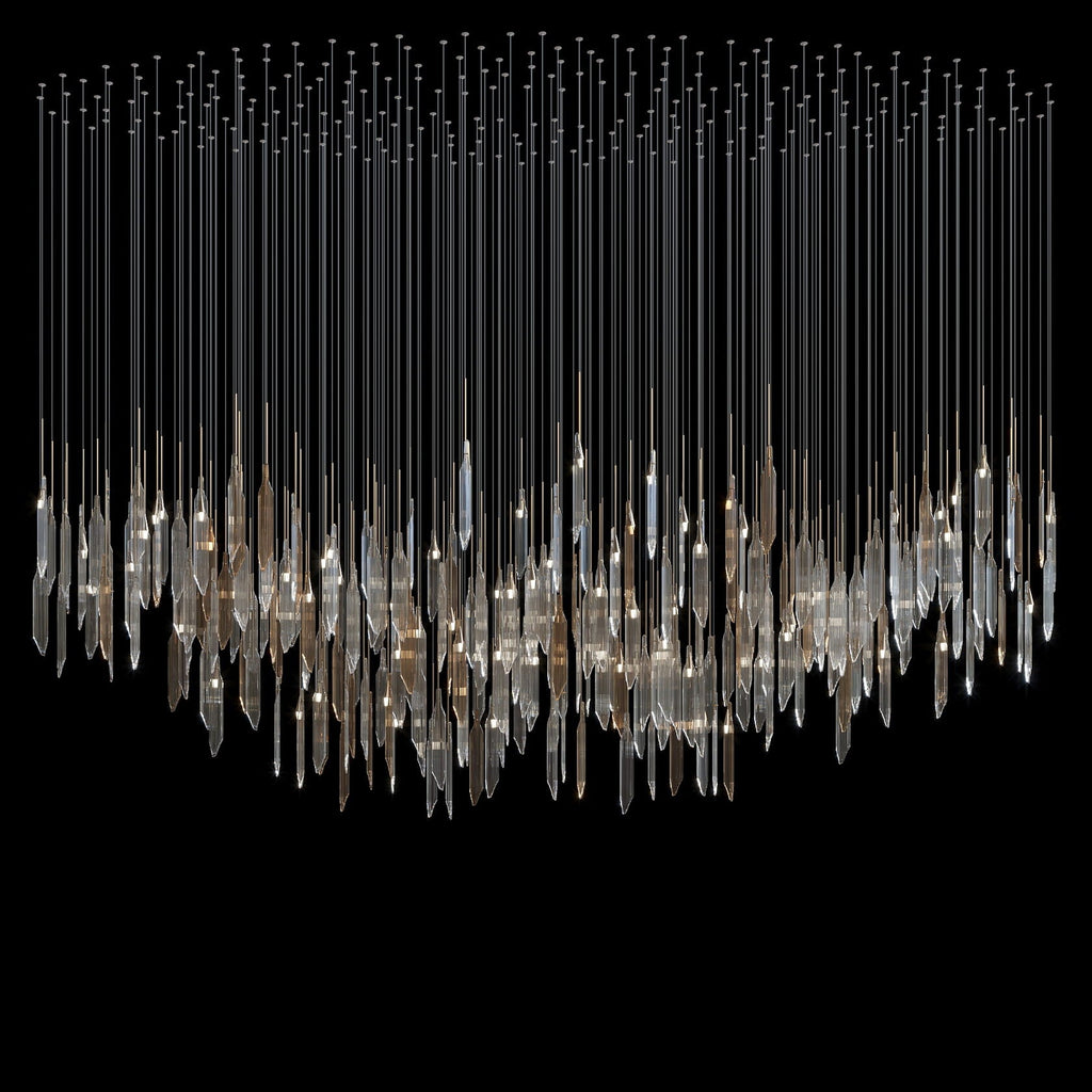 Crystal Icicle Rain Chandelier