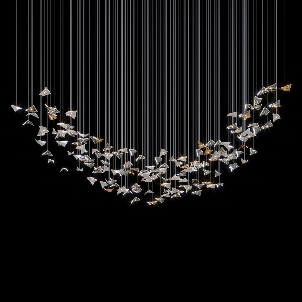 Manta Cloud Cascade Chandelier