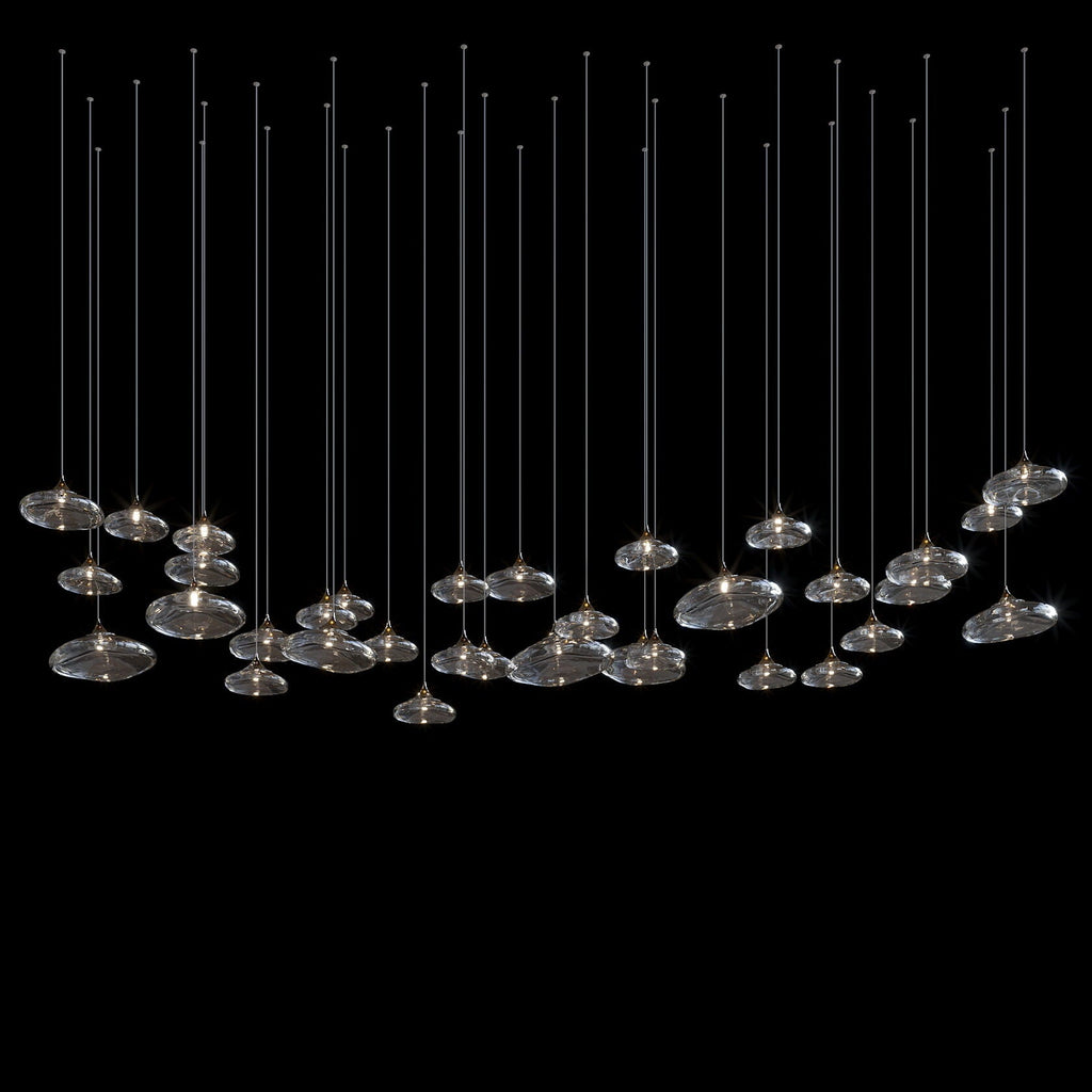 Smoke Saucer Drift Chandelier