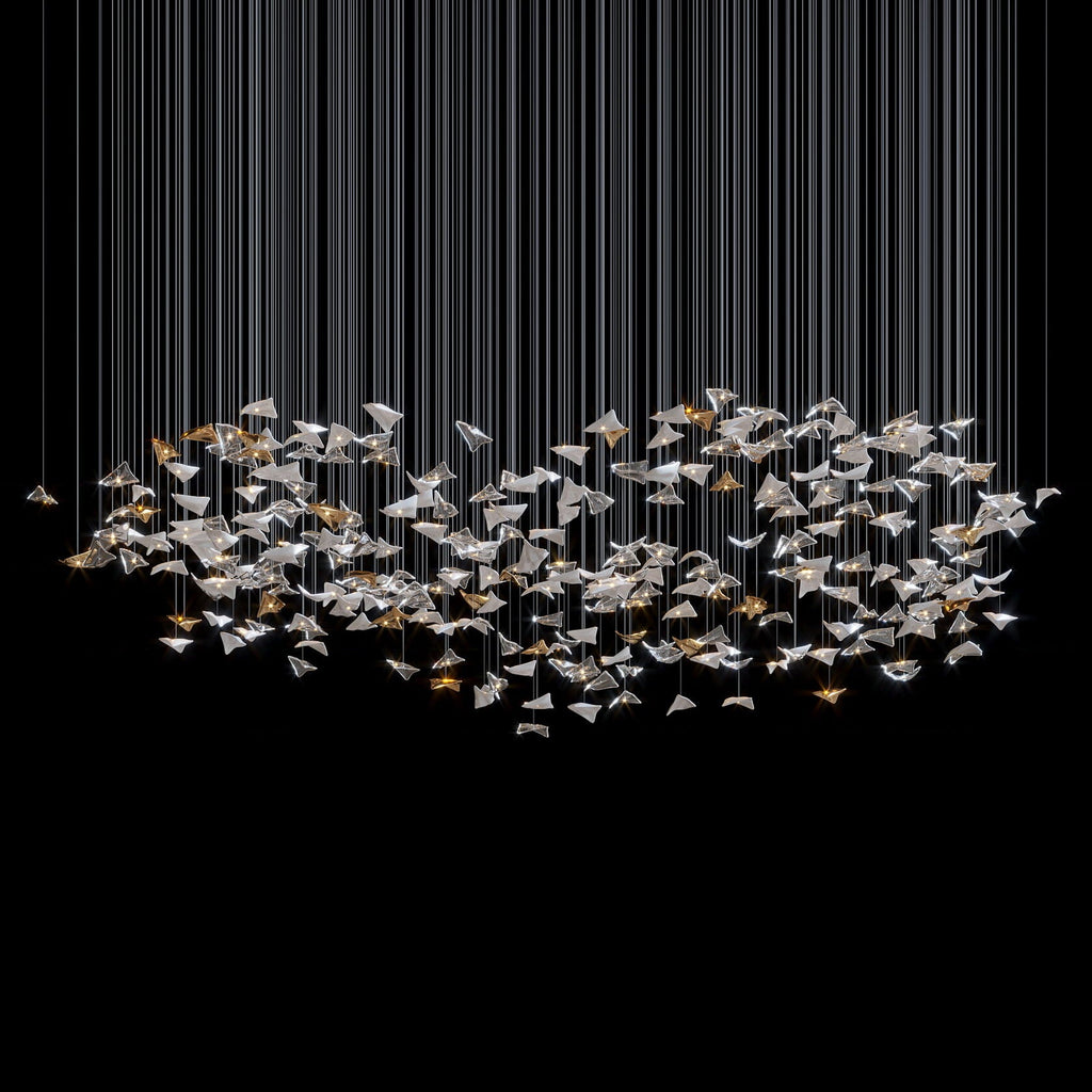 Manta Cloud Cascade Chandelier