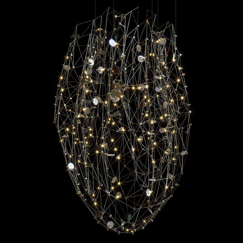 Black Gold Constellation Chandelier