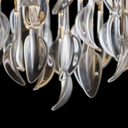 Crystal Flame Drop Chandelier
