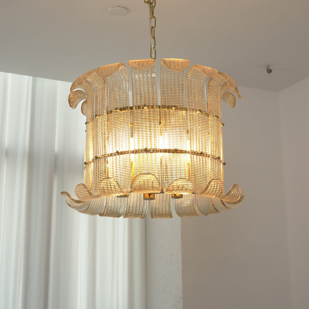 Brasher Chandelier Glass lighting by Bling Lighting Studio