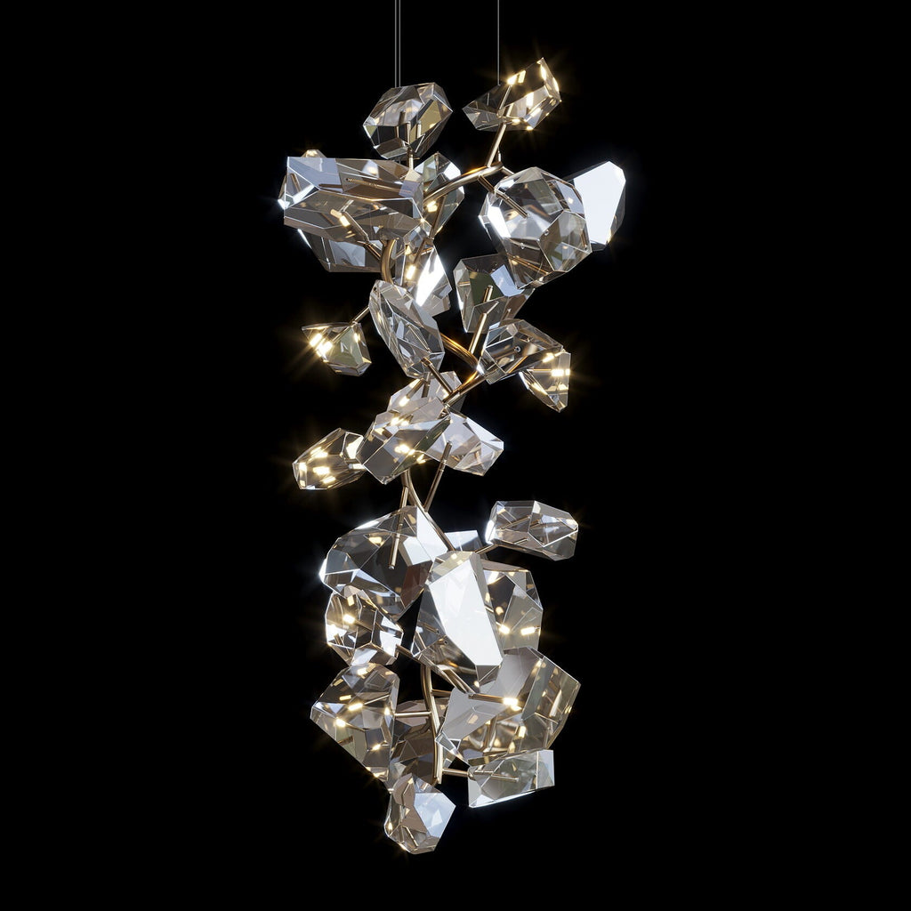 Crystal Gem Cluster Chandelier