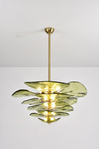 Petals Glass Chandelier Murano lighting by Bling Lighting Studio