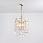 Florenzia Glass Chandelier Glass lighting by Bling Lighting Studio