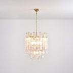 Florenzia Glass Chandelier Glass lighting by Bling Lighting Studio