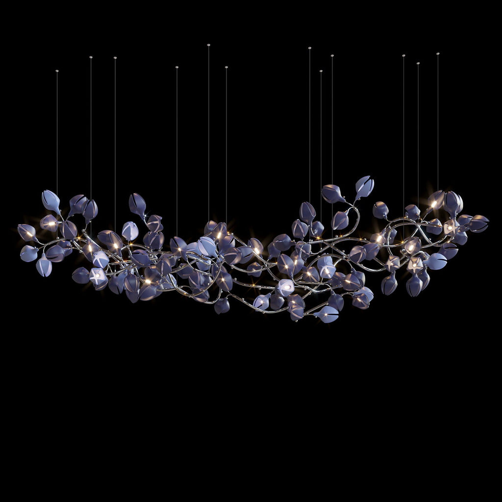 Aqua Pod Vine Chandelier
