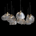 Crystal Shell Cluster Chandelier