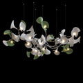 Monochrome Calla Vine Chandelier
