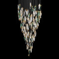 White Sea Petal Cascade Chandelier